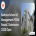 Badruka School of Management PGDM Round 2 Admission 2024 Open; Apply till April 1